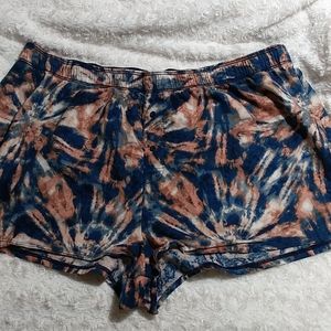 Womens boxer pajama shorts